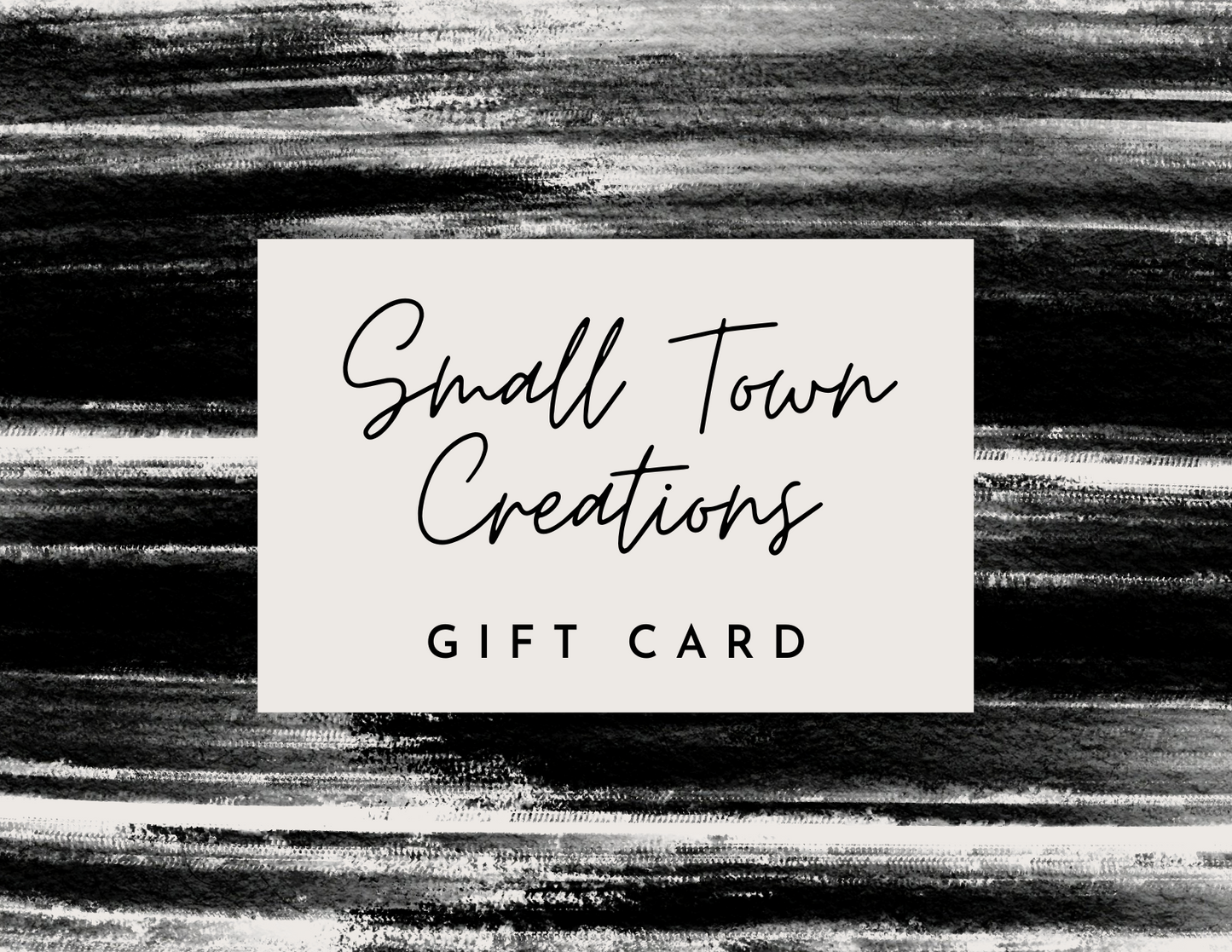 Small Town Creations gift card